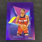 2024 Topps Finest Basketball Purple Refractor Jordan Poole #100