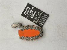 Motorcycle Chain Lighter Flip Top Lock Release Striker Lever Butane NEW