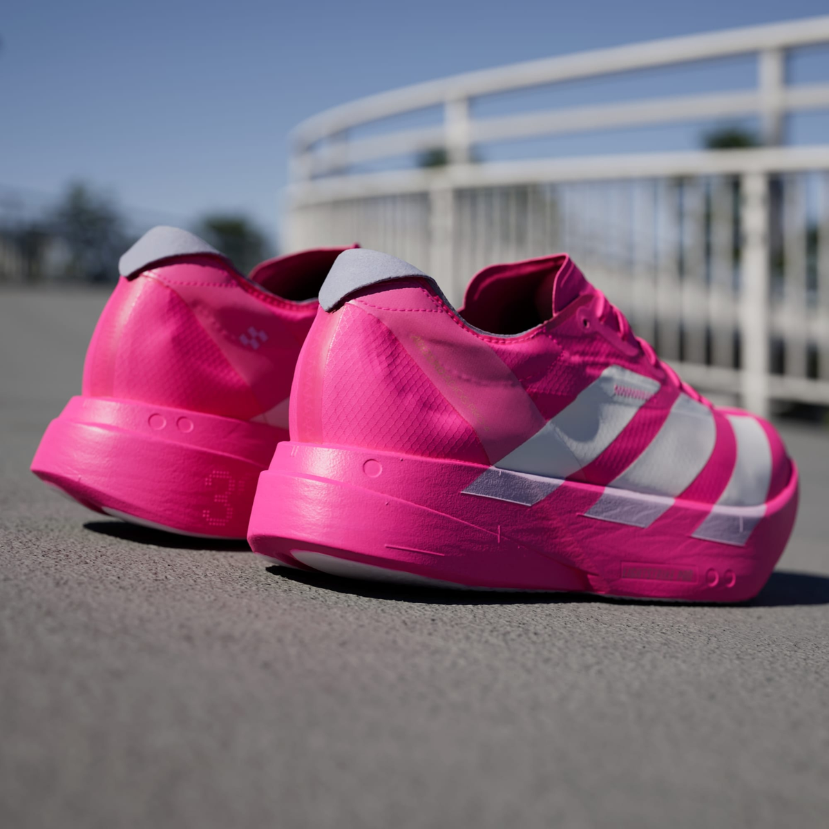 adidas Adizero Adios Pro 4 Shock Pink Zero Metallic JR1269 Men's