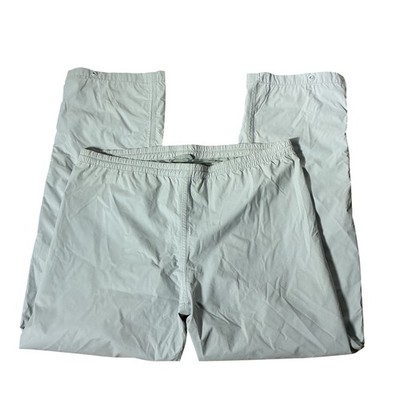 Helly Hansen Helly Tech Rain Pants Mens Medium Grey Outdoor Gorpcore Nylon Zip