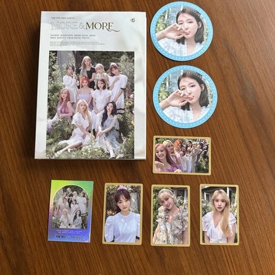 TWICE More & More 9th Mini Album CD Photocards Inclusions Kpop Bundle