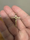 LOOK: Retired James Avery Crucifix Pendant 14K Solid Gold Cross HTF - Won’t Last
