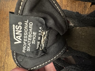 ☆VANS”スティーブキャバレロ”１９８９当時物”vintage！！！ Vans Caballero Original 1989 Model Made In the USA Vintage