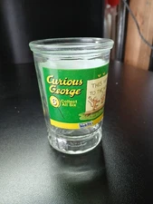 Vintage Welch's Curious George #6 Jelly Glass Jar “This Way To The Monkeys”