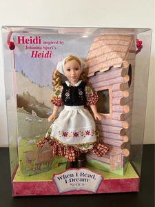 When I Read, I Dream Series Heidi Doll 2001...New In Box!!!!