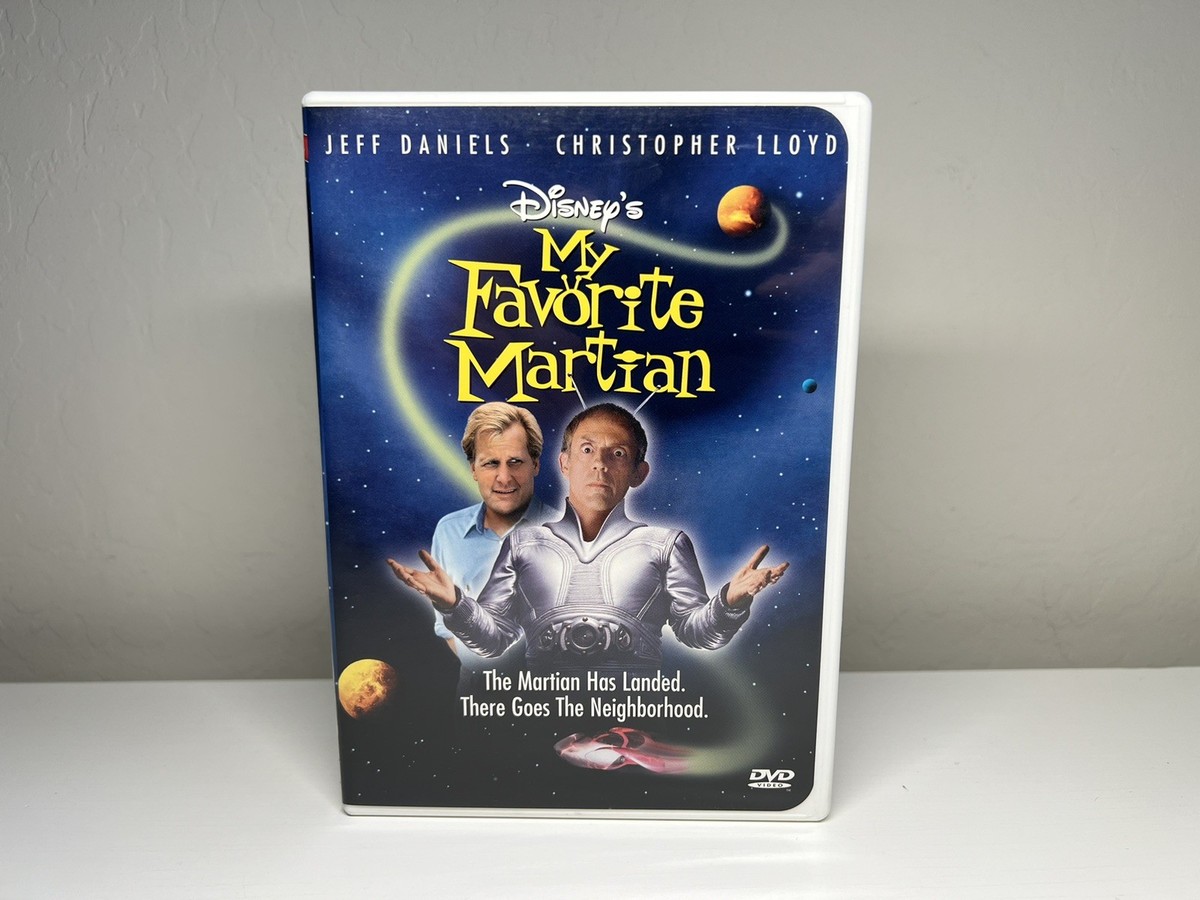 My Favorite Martian DVD 1999 Movie Christopher Lloyd Jeff