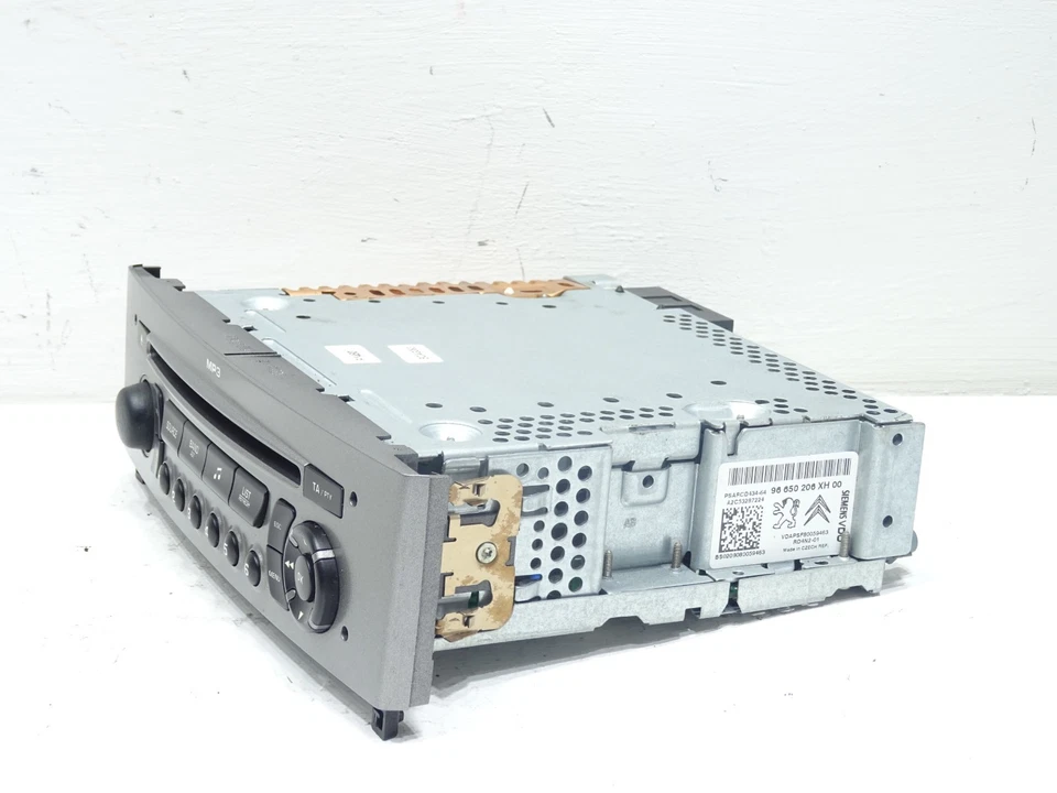 REPRODUCTOR DE CD ESTÉREO RADIO MP3 PEUGEOT 308 08-12 RD4 SR SW 96650206XH Foto 3 de 4