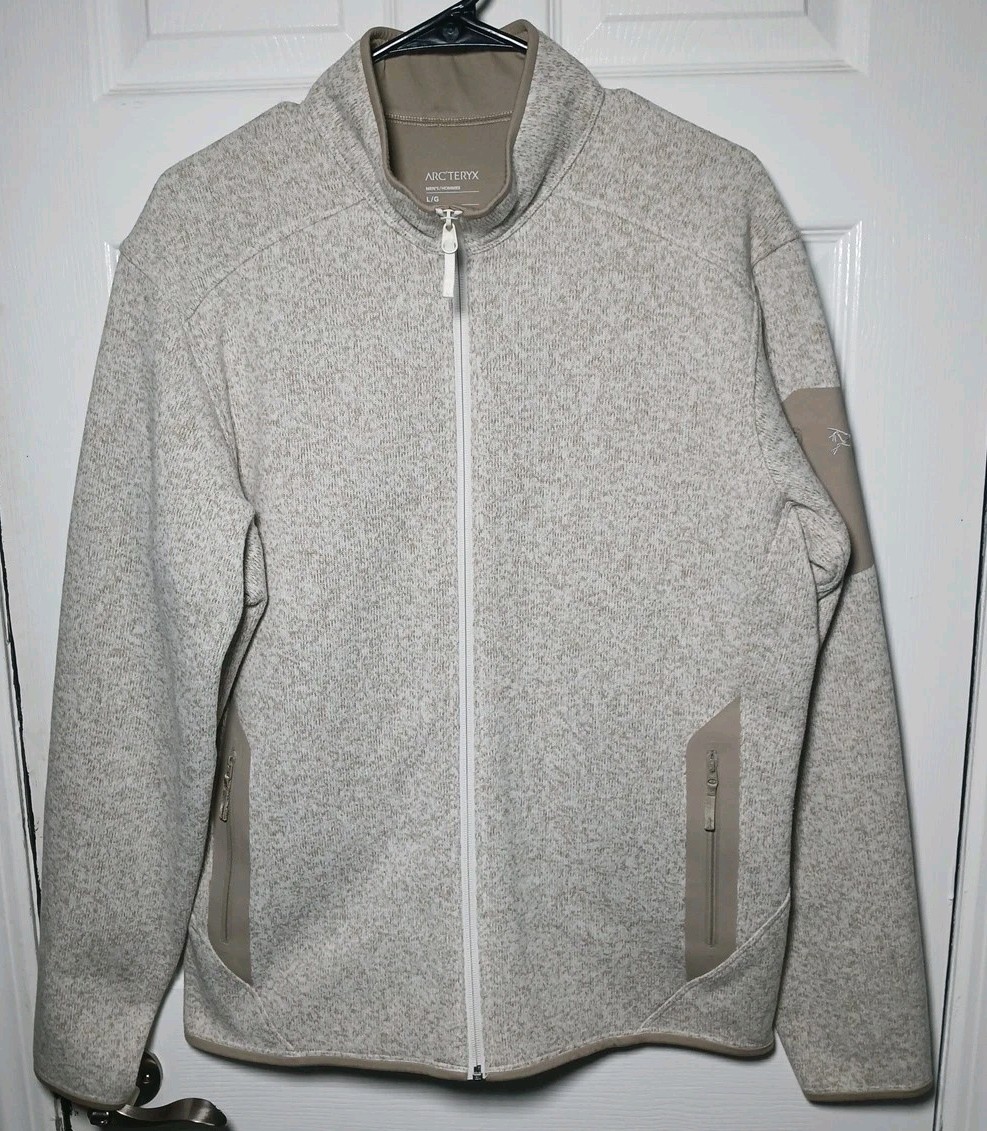 Arc'teryx Maglione Uomo Grande Covert Cardigan Zip Pile Giacca Polartec