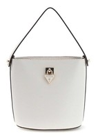 Guess Patsie Top Handle Bucket UmhäNgetasche Schultertasche Tasche Cream White