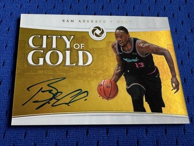 2018-19 Panini Opulence - Bam Adebayo Auto /25