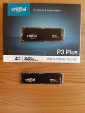 4TB Crucial P3 Plus M.2  PCIe Gen4 NVMe Interne  SSD