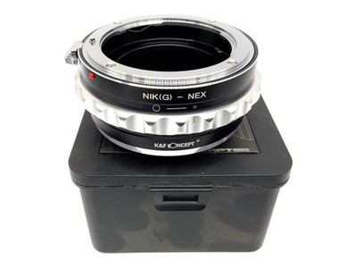 K&F Concept NIK(G)-NEX Objektivadapter (Nikon F -> Sony E-Mount)