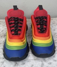 Cape Robbin Orlando Rainbow Multi Color Shoes...