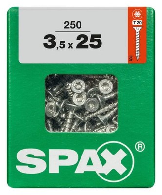 Spax Universalschrauben 3.5 x 25 mm TX 20 - 250 Stk.  Schraube