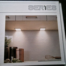 Sensio - Plaza - Kit faretti LED a montaggio superficiale sotto armadio cucina naturale