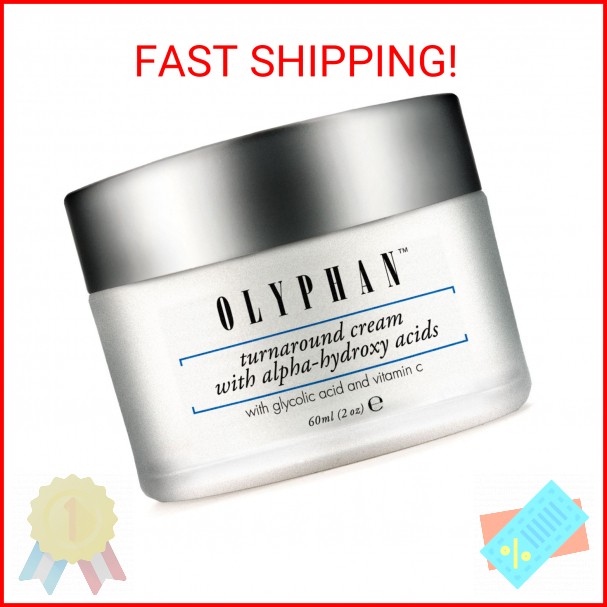 OLYPHAN Alpha Hydroxy Acid Cream for Face Best Glycolic Acid Exfoliating Face Mo