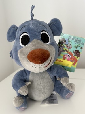 Disney Store Balu Bär Dschungelbuch Furrytale Friends Plüschtier Neu mit Etikett 9 Zoll