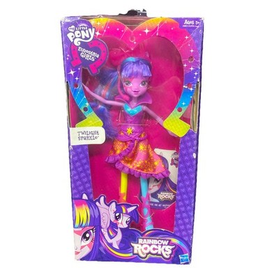 My Little Pony Equestria Girls TWILIGHT SPARKLE Doll Rainbow Rocks 2014 Read