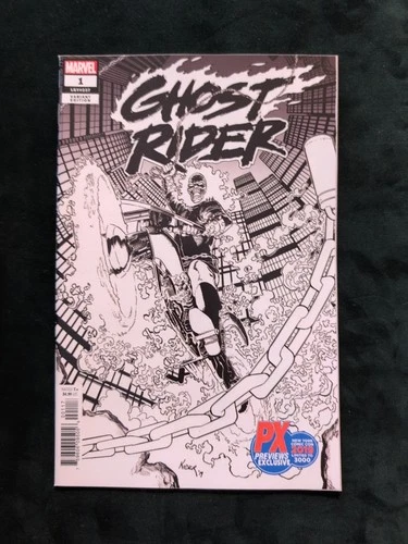 GHOST RIDER #1 KUDER PX EXCLUSIVE