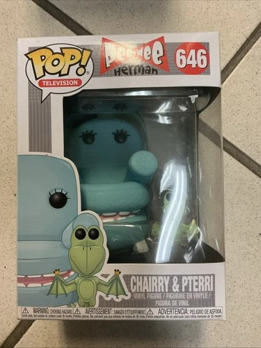 Funko POP!  Pee Wee Herman: Chairry & Pterri - 646 Television Vinyl Figure