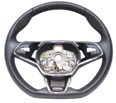 Skoda Kodiaq NS RS Facelift Sportlenkrad Lenkrad Multifunktionslenkrad Leder - Bild 1 von 4