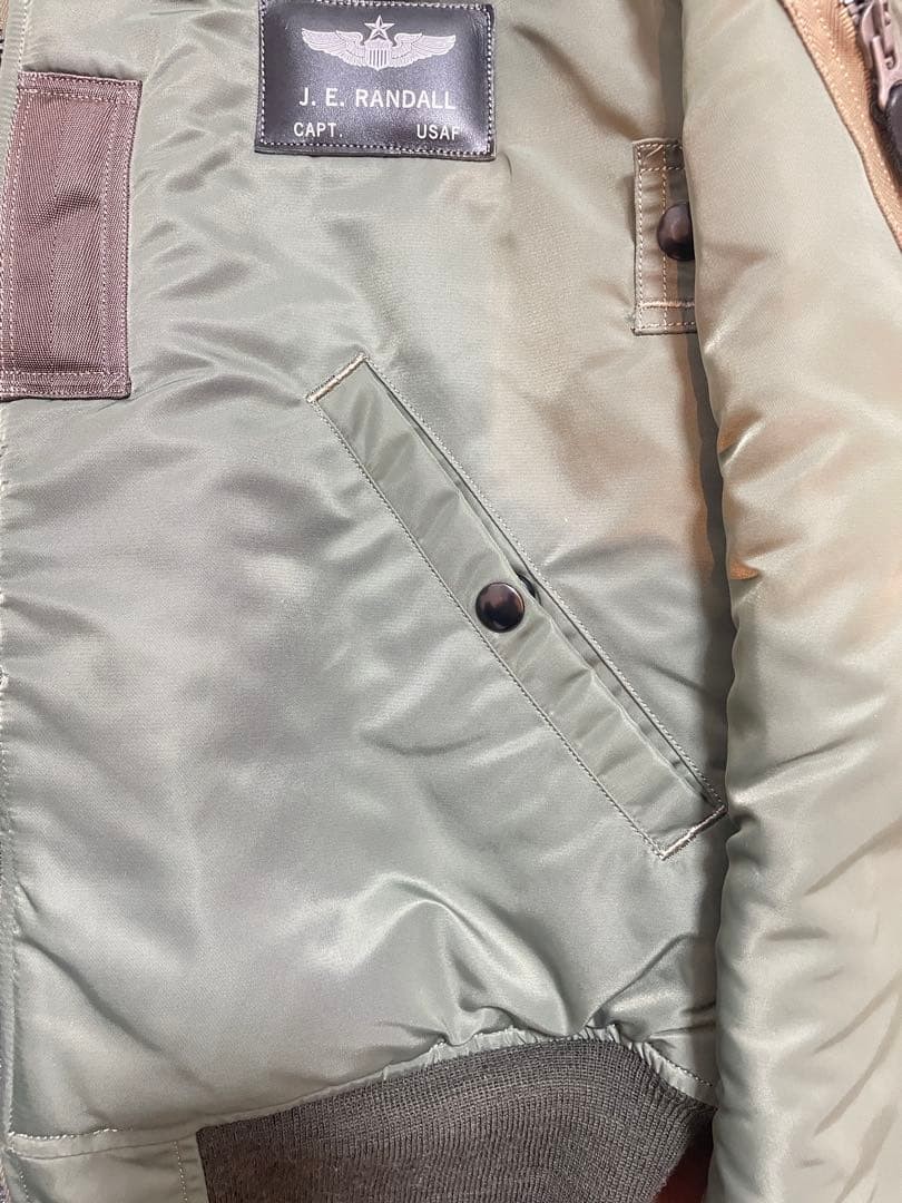 Buzz Ricksons Ma-1 Flight Jacket S Notation Actua… - image 5