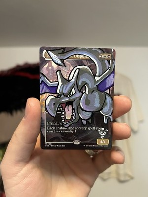 1:1 Magic the Gathering/Pokemon Alter: Silverquill the Disputant / Aerodactyl