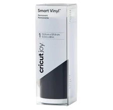 Cricut Joy Smart Permanent Vinyl Matte Black 5.5 in x 48 in (13.9 cm x 121.9 cm)