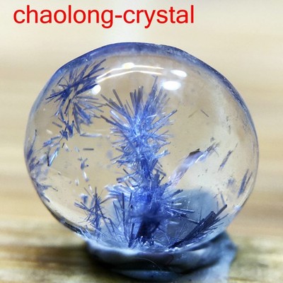 1.3Ct Very Rare NATURAL Beautiful Blue Dumortierite Quartz Crystal Pendant C818