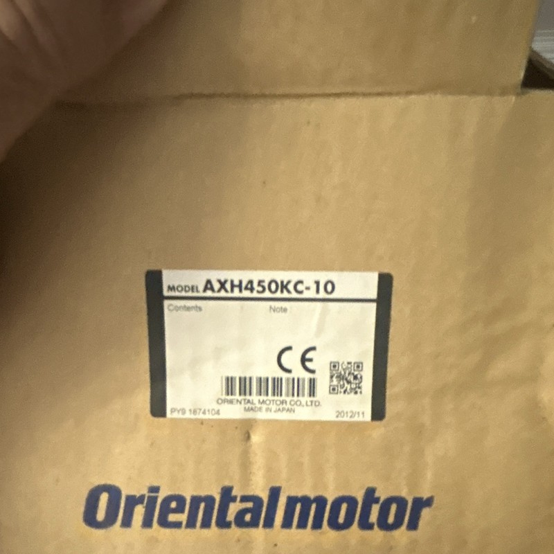 Oriental Motor VEXTA AXHM450KC-GFH Brushless DC Motor 50W 450oz-in IP65