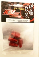 KM Racing Alu. Setting  Nuts for Serpent 750/748/744/733/720 Mugen MTX XRAY NT1