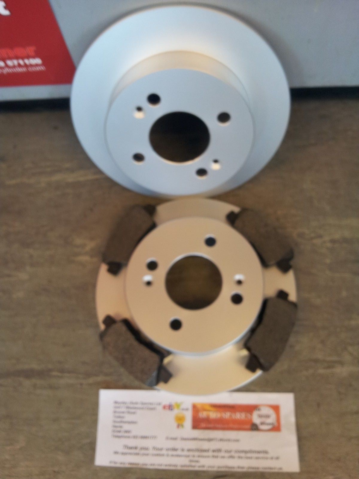 MK2 HYUNDAI I10 REAR BRAKE DISCS AND PADS FITS ALL MODELS YEAR RANGE