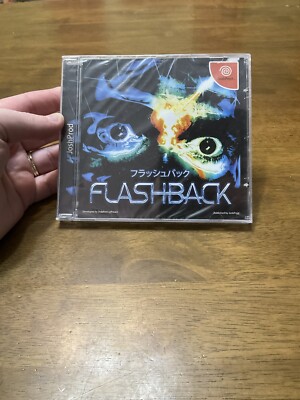 FLASHBACK for Sega Dreamcast Japan Version New Factory sealed Region Free