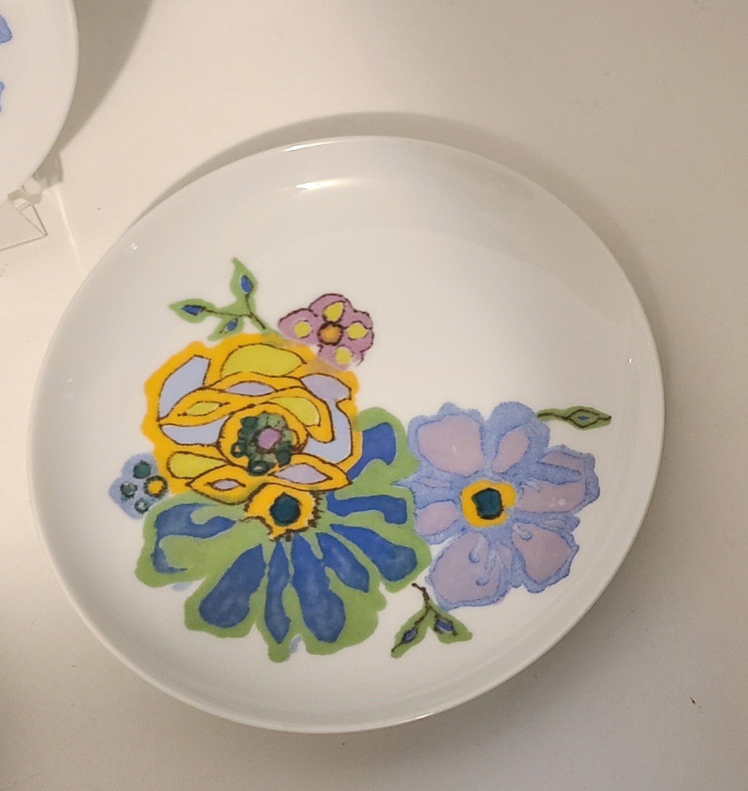 VINTAGE NORITAKE HAWAIIAN HOLIDAYS YOUNGER IMAGE HULA SALAD PLATE 7 1/2