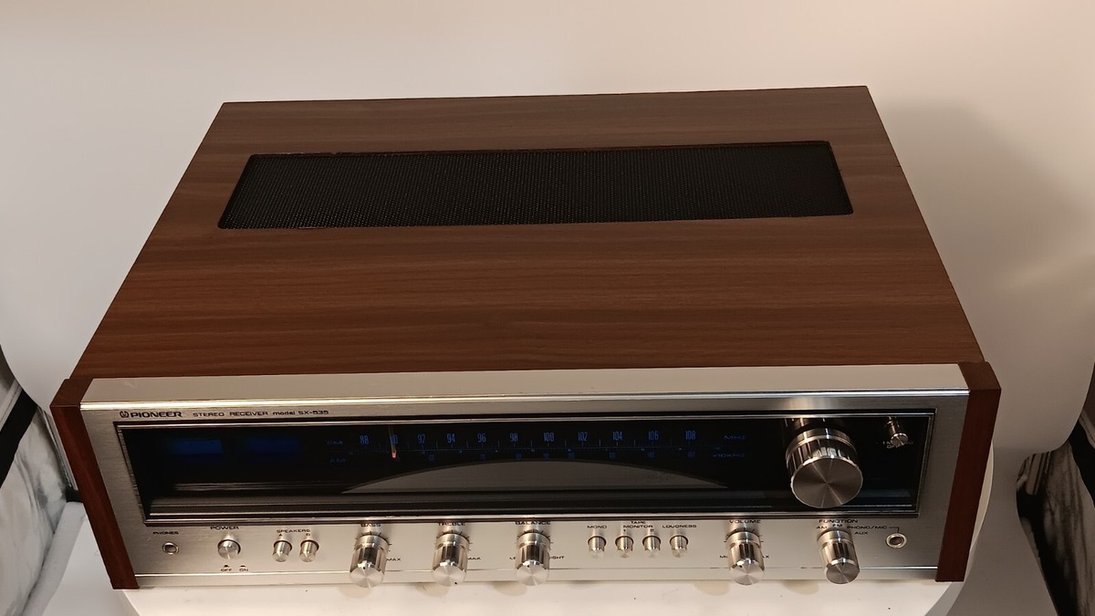 EXCELLENT PIONEER SX-535 VINTAGE RECEIVER – 1-YEAR WARRANTY