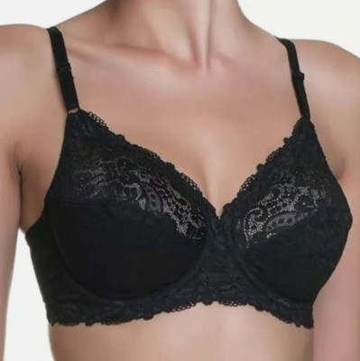 Triumph Compliment W Bügel BH aus Spitze schwarz Gr 70 E