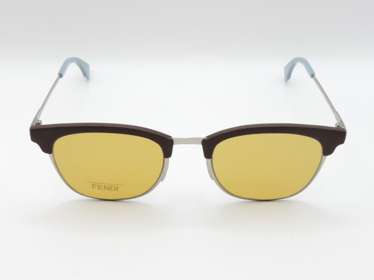Fendi Brown Square Sunglasses FF 0228/s 4es/70 50 for sale 