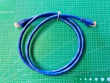 LOT of 10pcs Cat6 UTP Ethernet Network Patch Cable  Boot,RJ45, 3ft 0.9m , Blue
