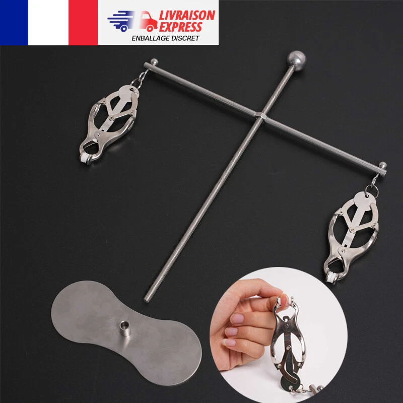 Poids Pour Tétons / Ballstretcher 300g Avec Pince - Lot De 2 Pièces - Marque The Red - Neuf