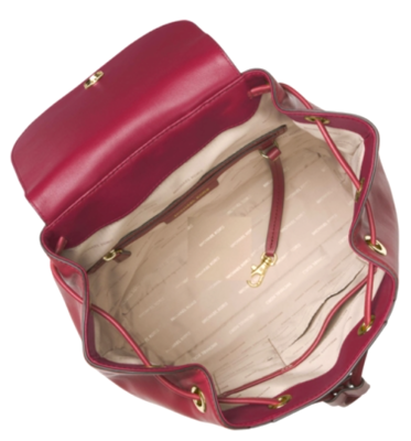 Michael Kors Sadie Mulberry Leather Medium Drawstring  display picture 3