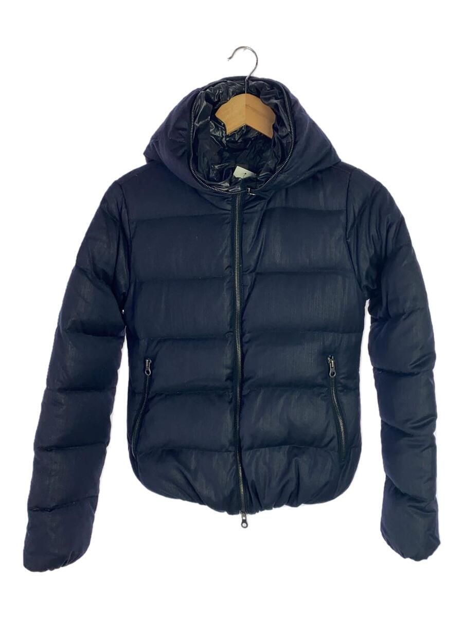 DUVETICA 38 Wool Navy Plain Down Jacket with Pilling Used | eBay