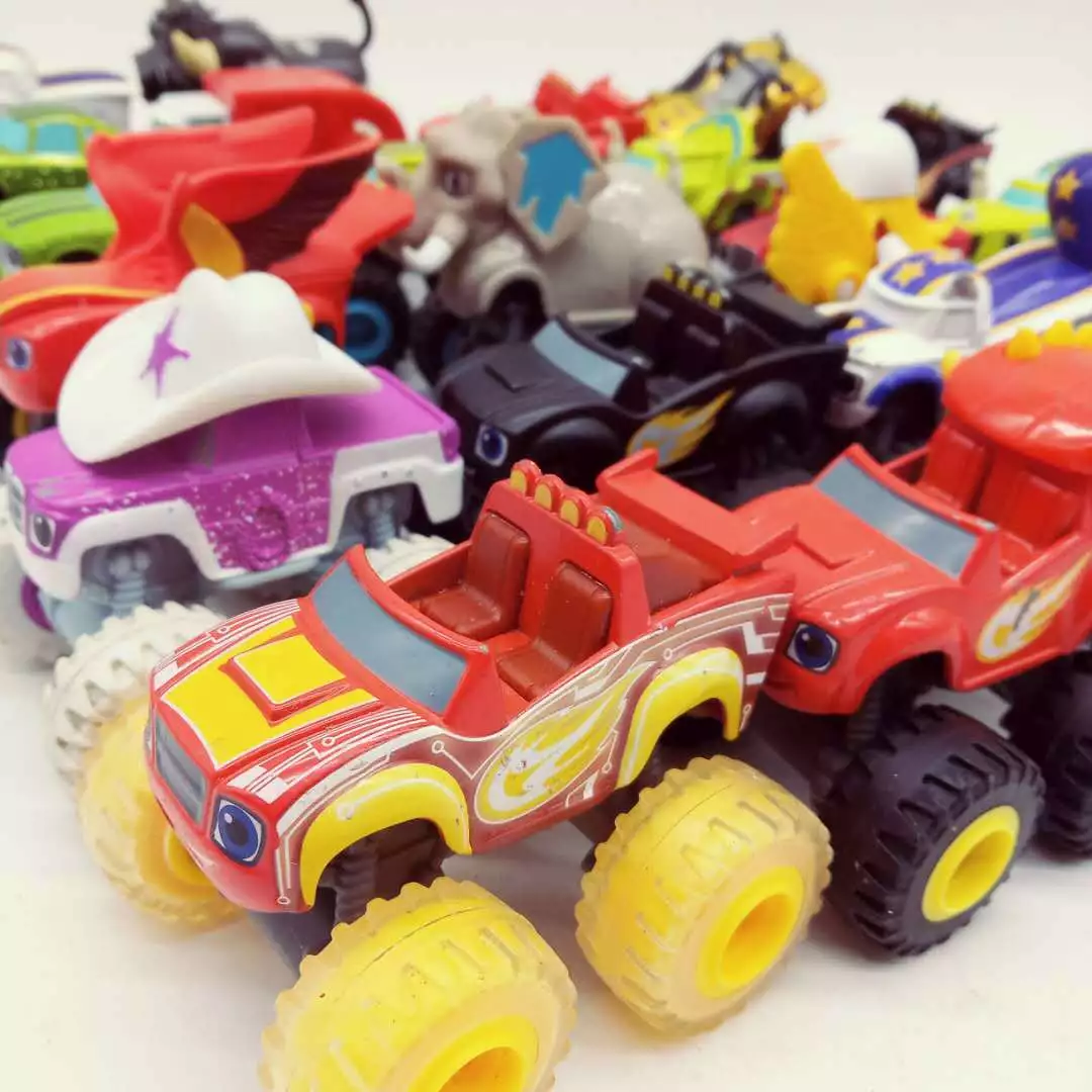 Veiculo com Acessorios - Corredores Robos - Blaze and The Monster Machines  - sortidos - Mattel