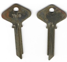Starszy oryginalny klucz segmentowy Yale 411GA 7 1/2 pin taki sam jak Ilco H998GA