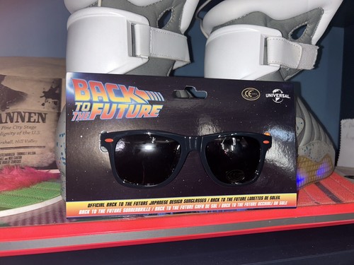 NEW BACK TO THE FUTURE JAPANESE STYLE SUNGLASSES DELOREAN MARTY MCFLY - Picture 5 of 6