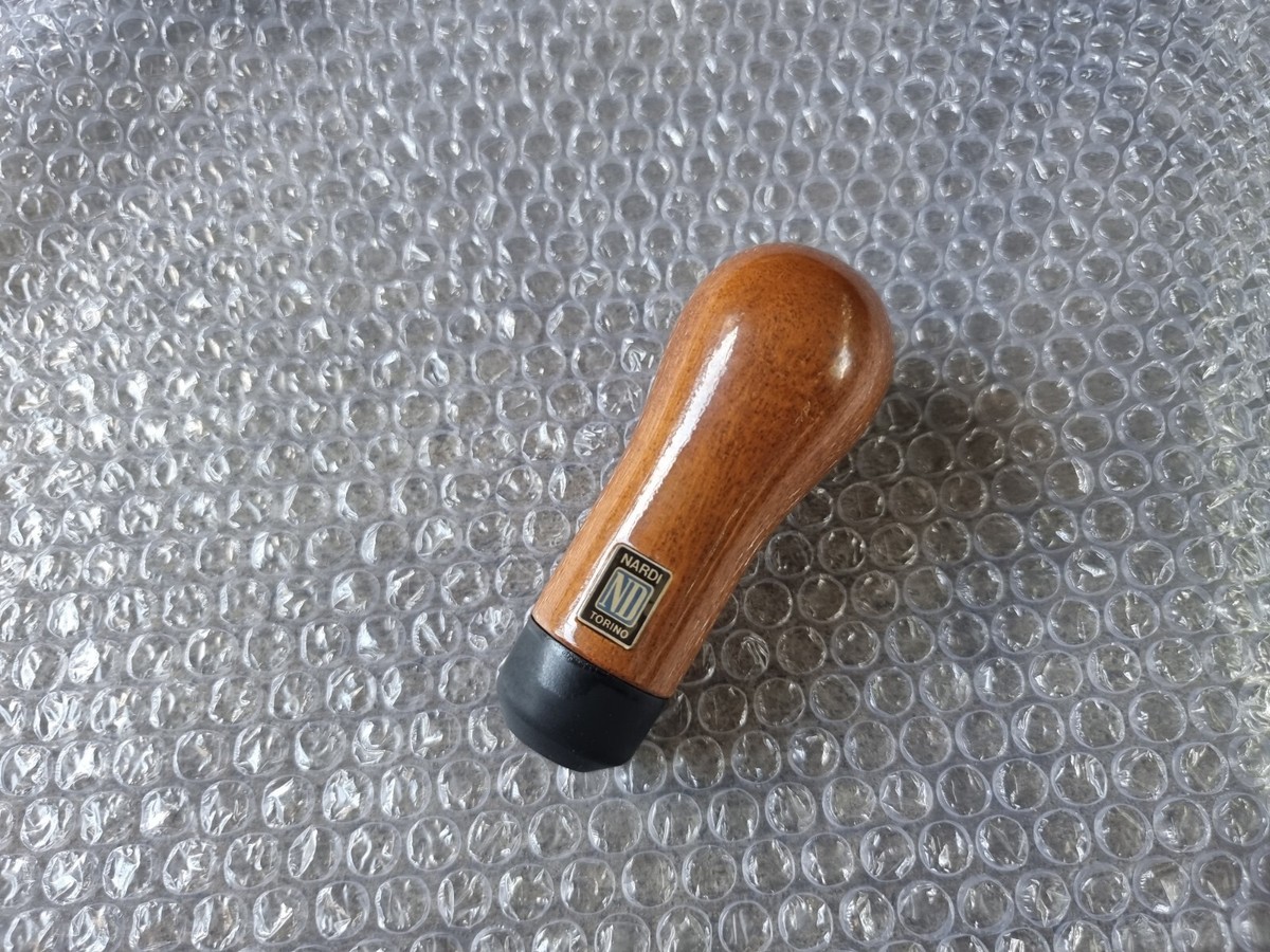 Nardi wood shiftknob GREAT GENUINE PART vintage rare | eBay