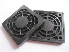 10 pcs Black Dustproof Dust Filter Usd For 50mm 50mmx50mm DC Fan Use New
