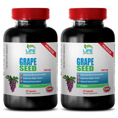 natural antioxidants - GRAPE SEED EXTRACT 150mg - improve collagen synthesis 2B