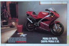 Pubblicità Ritaglio Italia 1993 CAGIVA PRIMA R 50 Moto