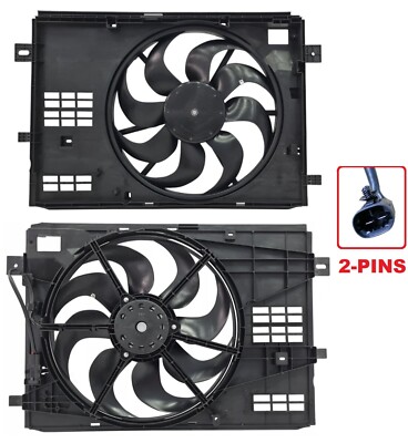 CITROEN C5 Aircross DS7 BERLINGO 2016- COOLING RADIATOR FAN MOTOR 9836638080