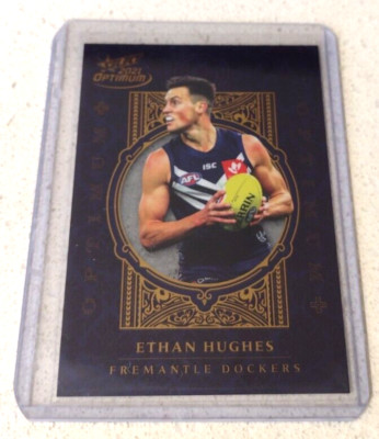 2021 Optimum plus Ethan Hughes #117/455 Fremantle OP51